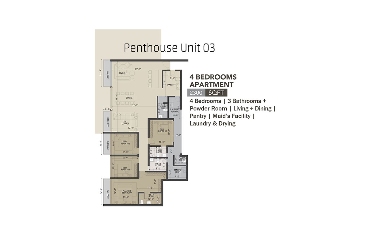 PENTHOUSE UNIT 03