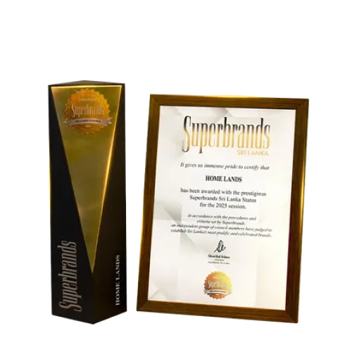 Home Lands was awarded with the Superbrands Certification