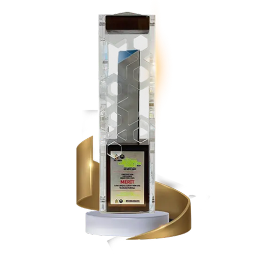Merit Award for Construction Excellence of Santorini Resort Apartments, Negombo for the year 2024–25