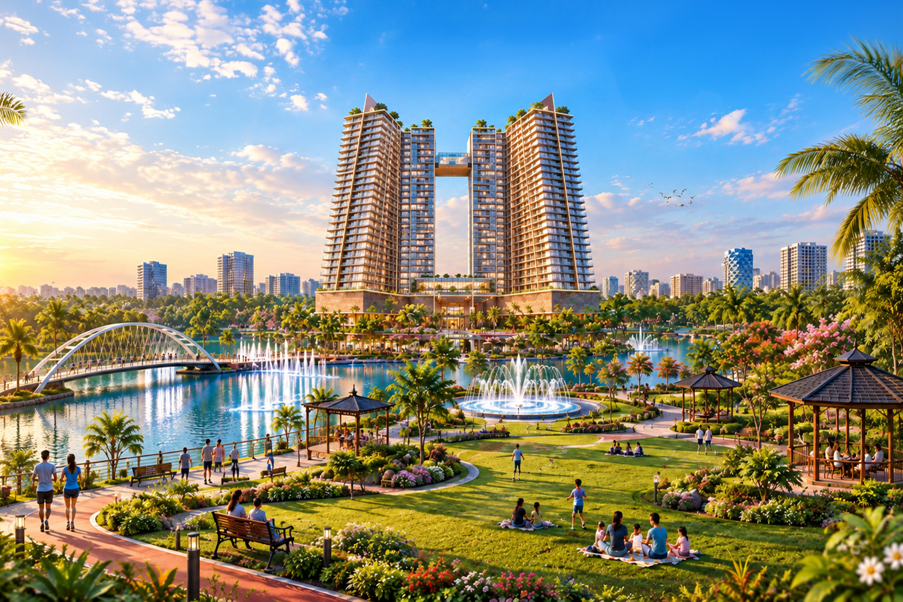 Home Lands Completes 100% Piling Work of Central Park Boulevard Port City Colombo